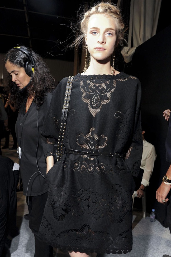 Valentino 2012 İlkbahar/Yaz Çekim Arkası