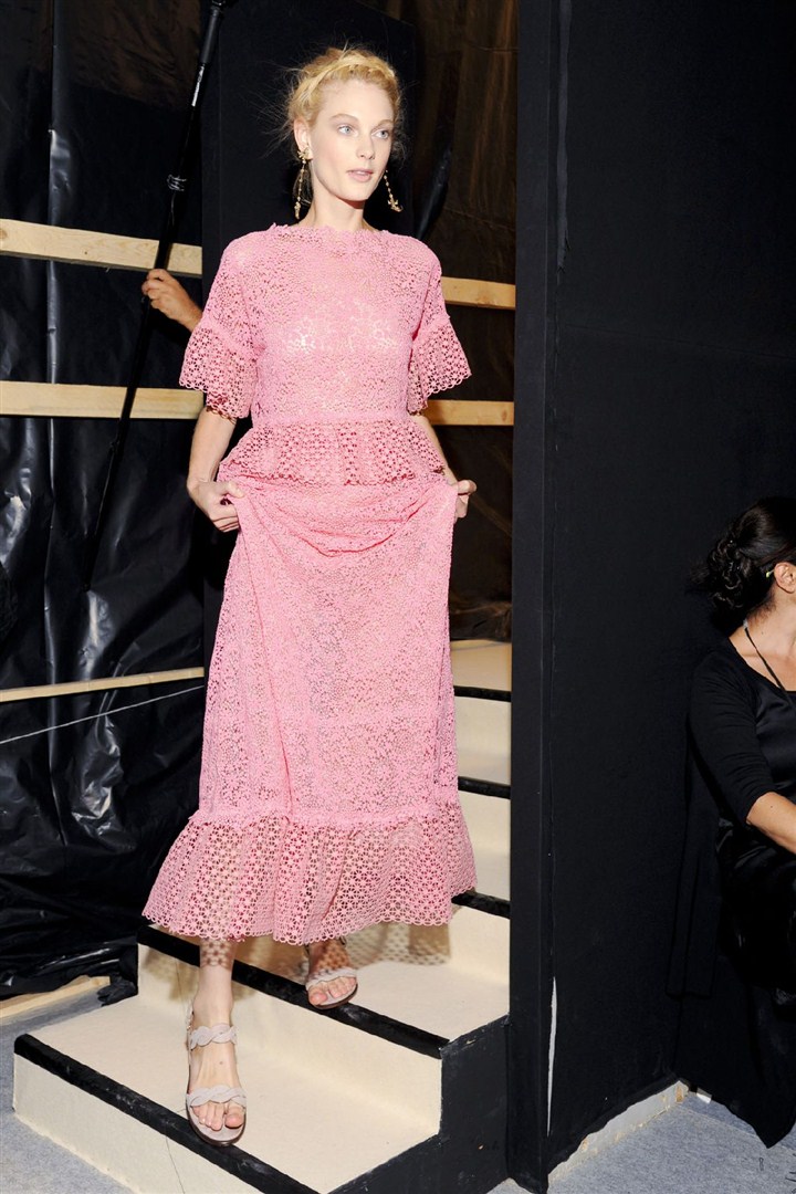 Valentino 2012 İlkbahar/Yaz Çekim Arkası