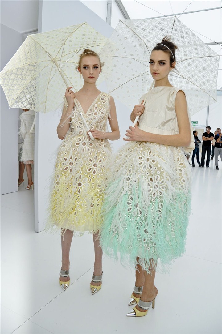 Louis Vuitton 2012 İlkbahar/Yaz Çekim Arkası