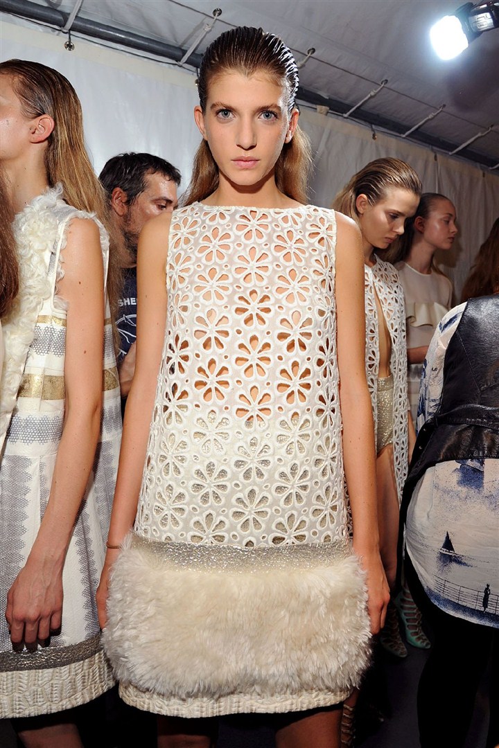 Giambattista Valli 2012 İlkbahar/Yaz Çekim Arkası