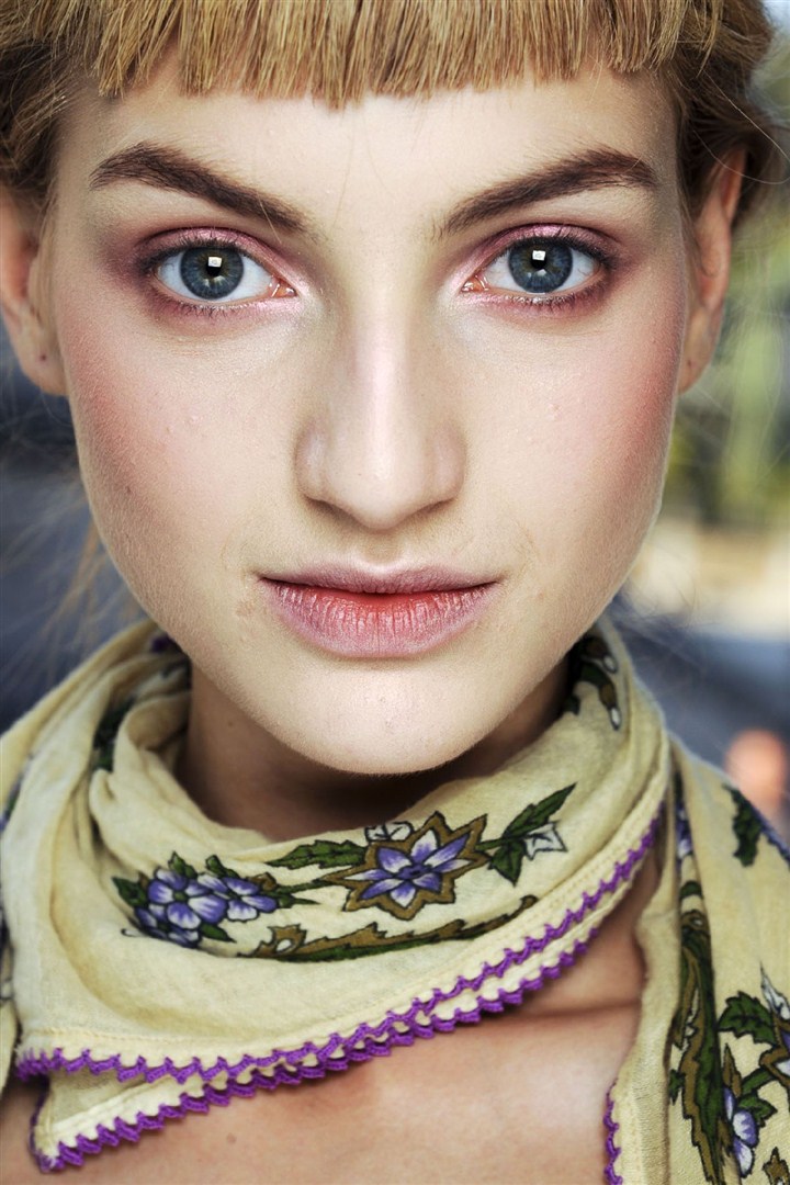 John Galliano 2012 İlkbahar/Yaz Güzellik