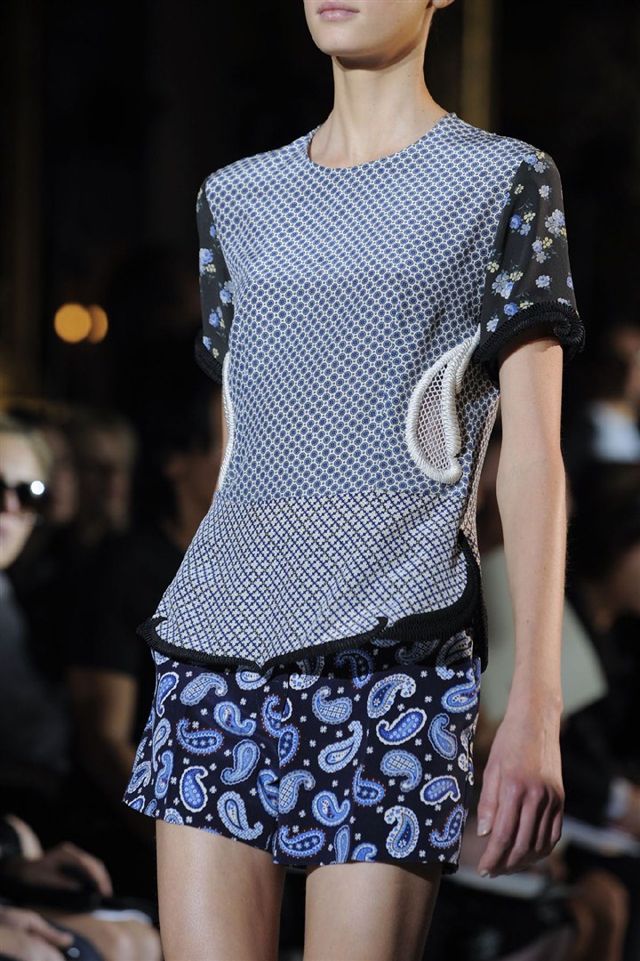 Stella McCartney 2012 İlkbahar/Yaz Detay