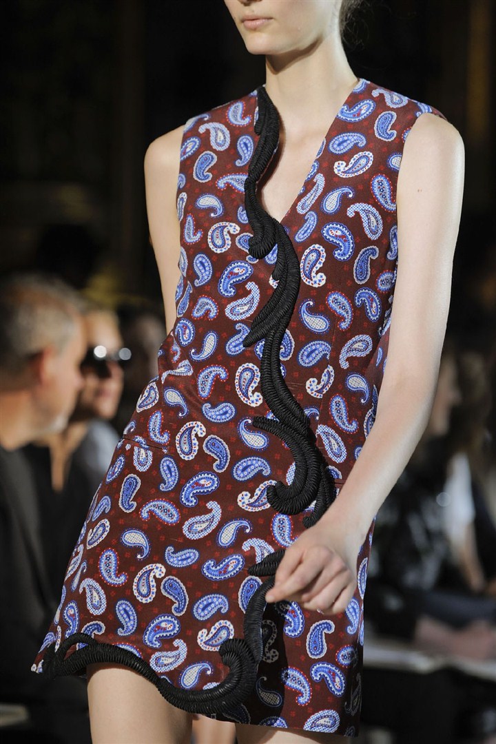 Stella McCartney 2012 İlkbahar/Yaz Detay