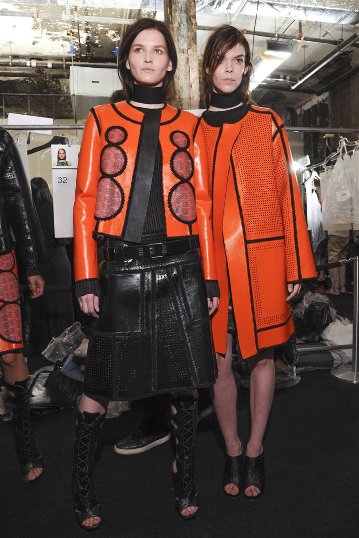 Proenza Schouler 2013 İlkbahar/Yaz Çekim Arkası