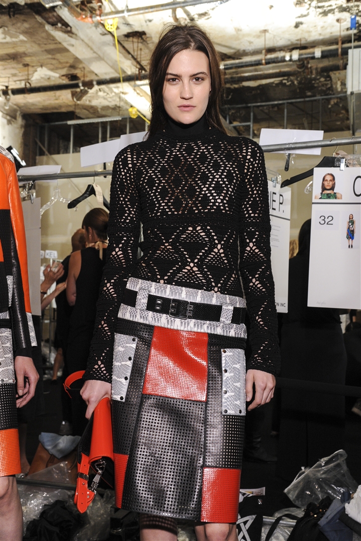 Proenza Schouler 2013 İlkbahar/Yaz Çekim Arkası