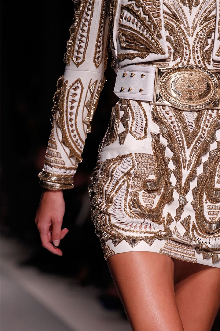 Balmain 2012 İlkbahar/Yaz Detay