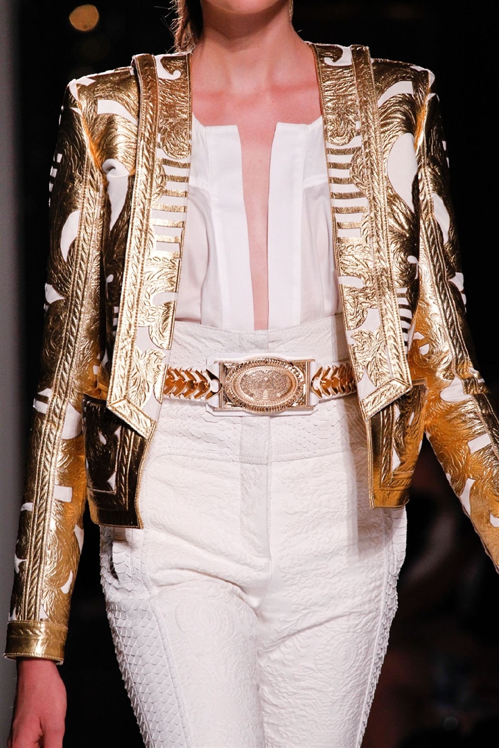 Balmain 2012 İlkbahar/Yaz Detay