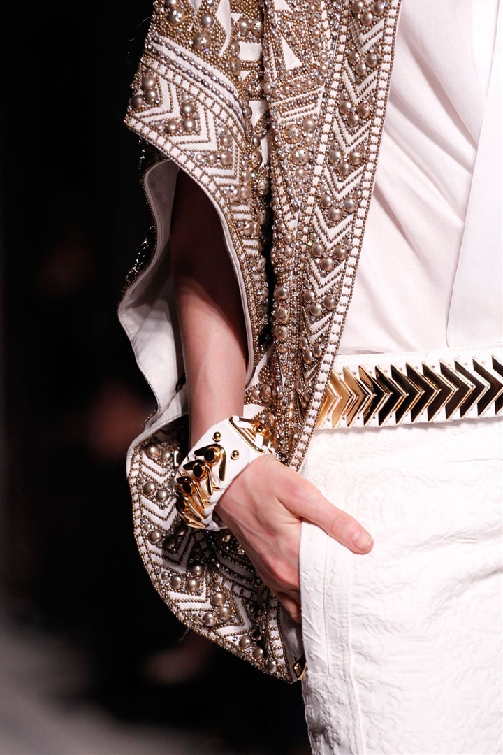 Balmain 2012 İlkbahar/Yaz Detay