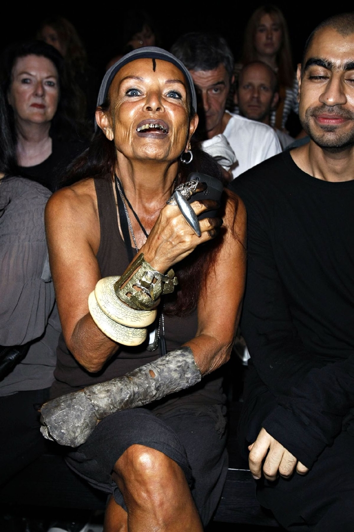 Rick Owens 2012 İlkbahar/Yaz Ön Sıradakiler