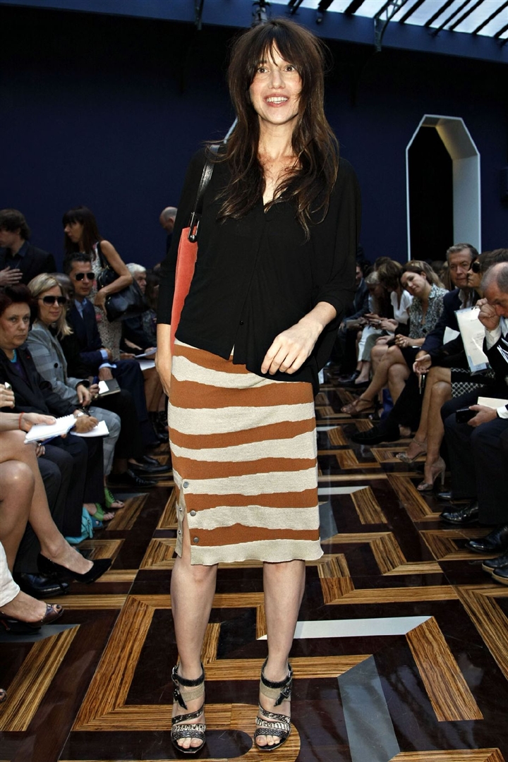 Balenciaga 2012 İlkbahar/Yaz Ön Sıradakiler