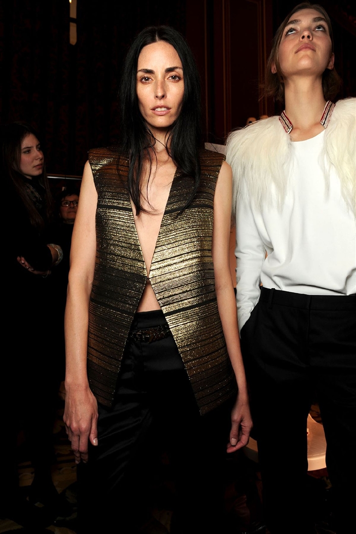 Balmain 2011-2012 Sonbahar/Kış Çekim Arkası