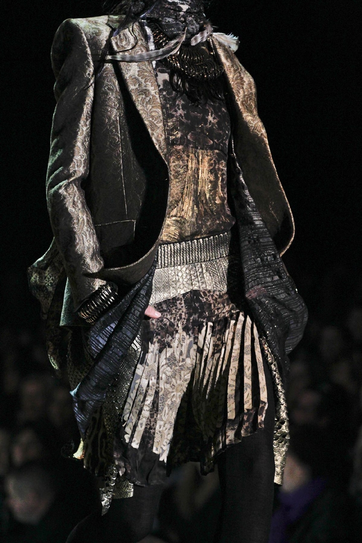 Roberto Cavalli 2011-2012 Sonbahar/Kış Detay