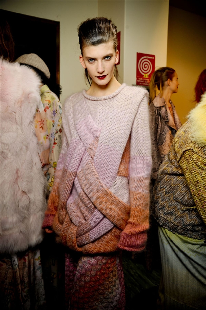 Missoni 2011-2012 Sonbahar/Kış Çekim Arkası