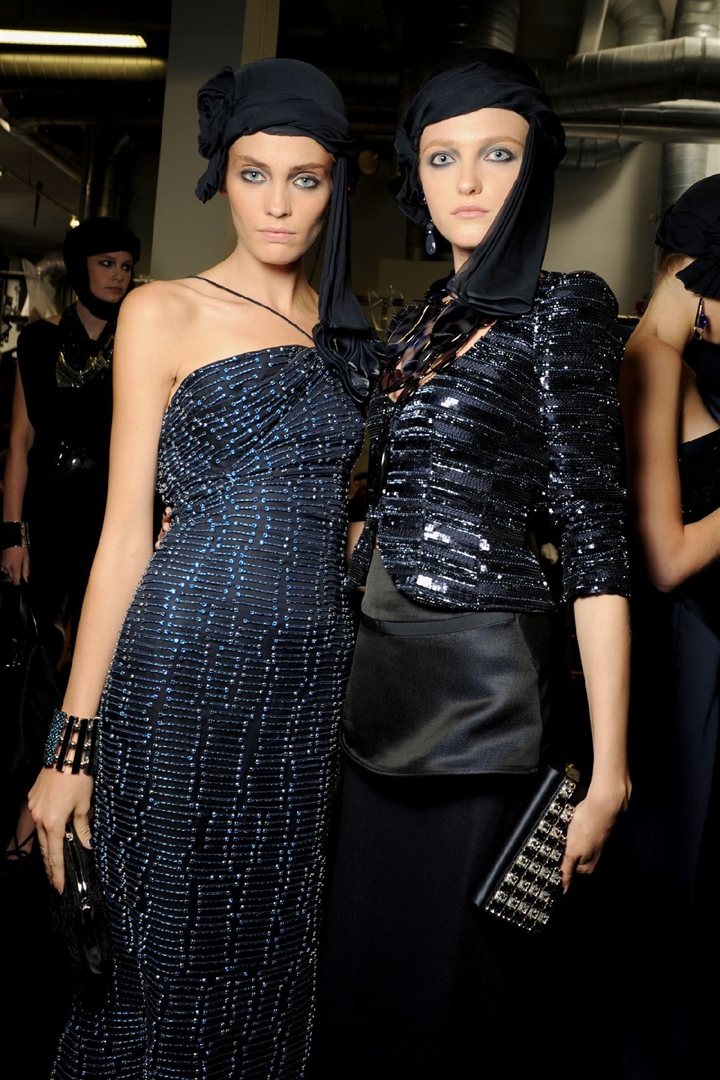 Giorgio Armani 2011 İlkbahar/Yaz Çekim Arkası