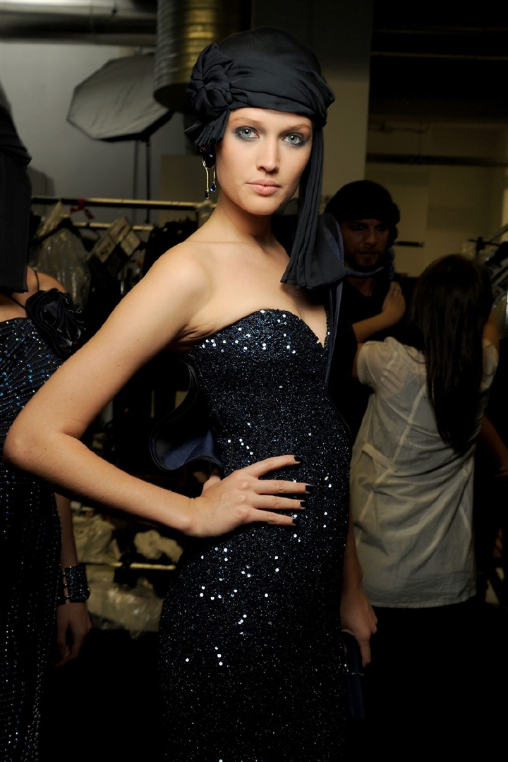 Giorgio Armani 2011 İlkbahar/Yaz Çekim Arkası