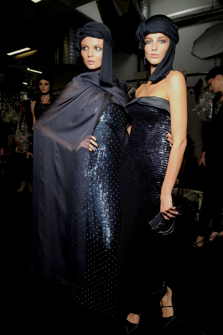 Giorgio Armani 2011 İlkbahar/Yaz Çekim Arkası