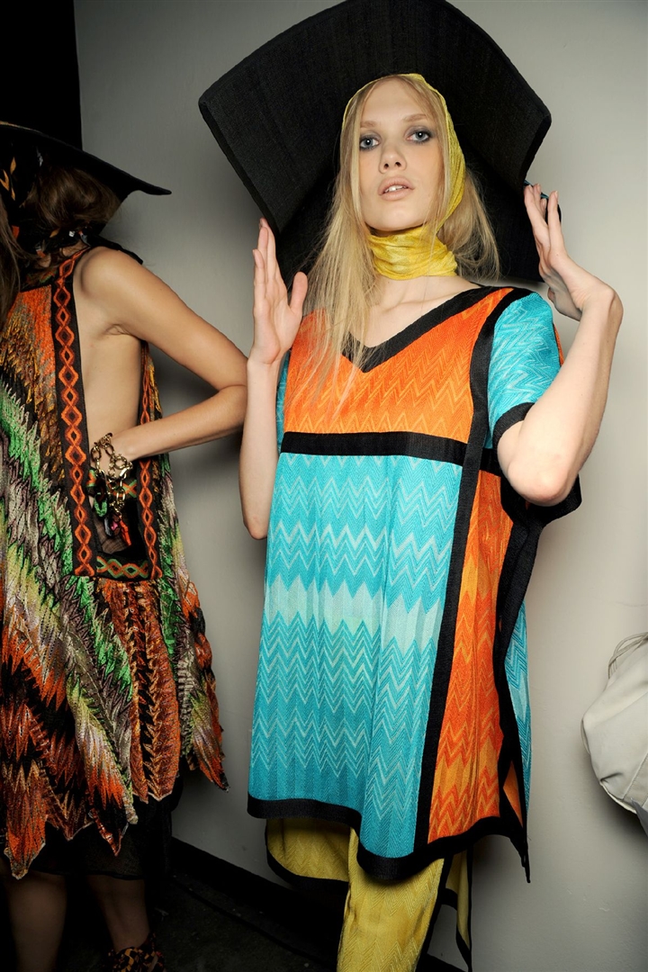 Missoni 2011 İlkbahar/Yaz Çekim Arkası