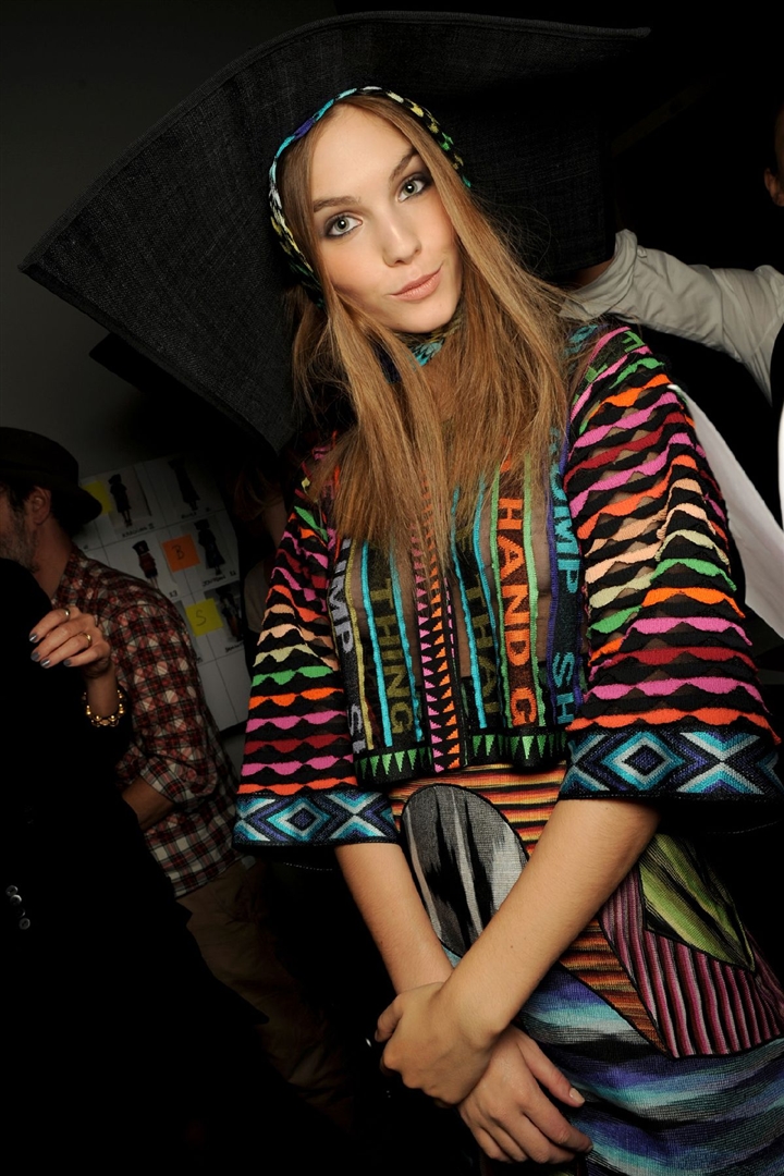 Missoni 2011 İlkbahar/Yaz Çekim Arkası