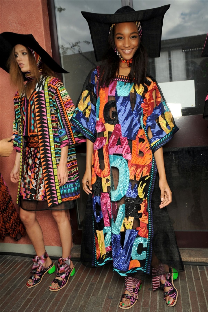 Missoni 2011 İlkbahar/Yaz Çekim Arkası