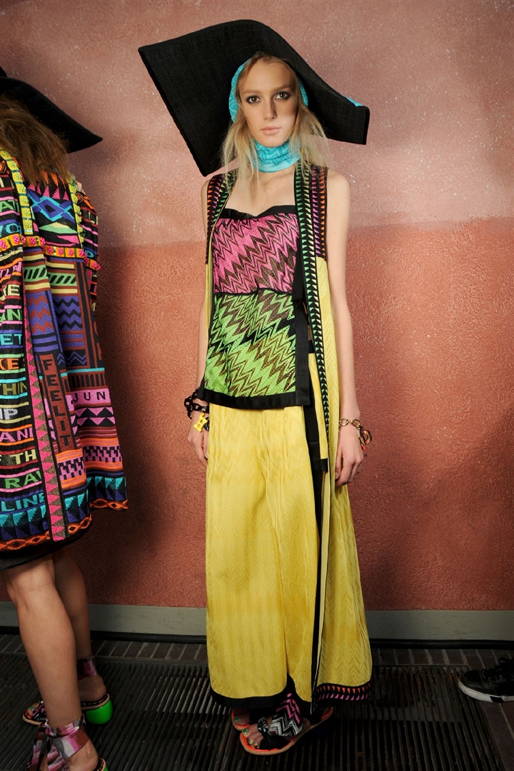 Missoni 2011 İlkbahar/Yaz Çekim Arkası