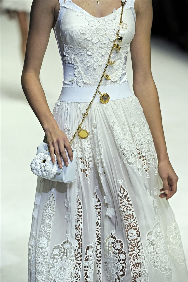 Dolce & Gabbana 2011 İlkbahar/Yaz Detay