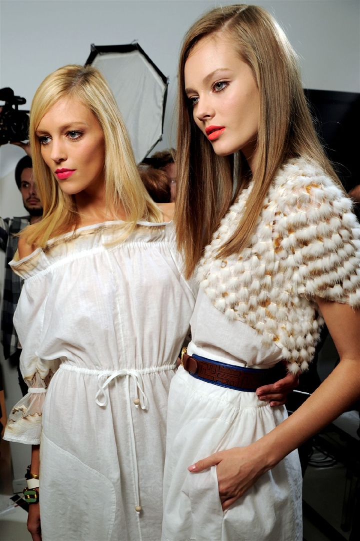 Fendi 2011 İlkbahar/Yaz Çekim Arkası