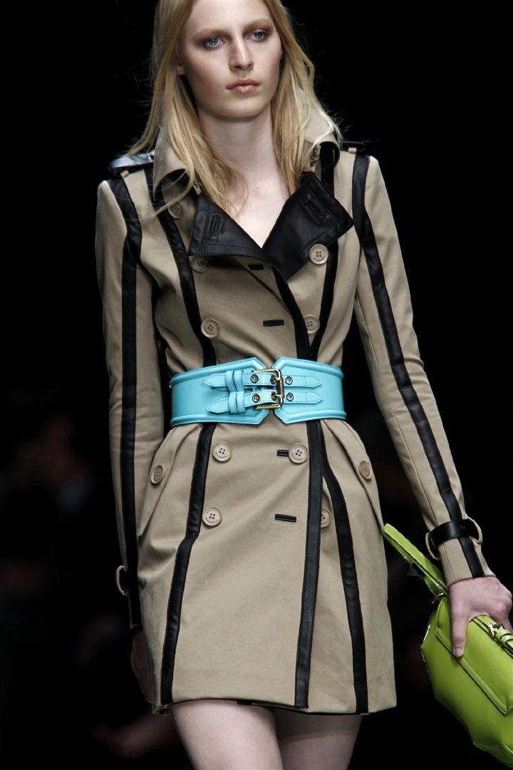 Burberry Prorsum 2011 İlkbahar/Yaz Detay