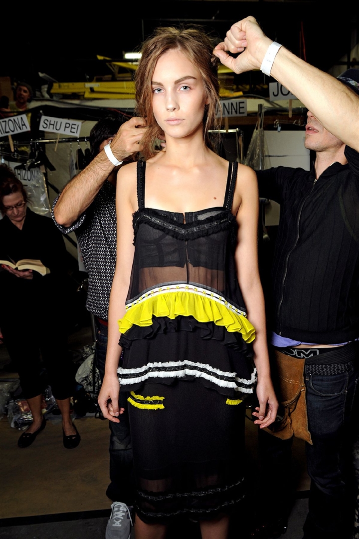 Proenza Schouler 2011 İlkbahar/Yaz Çekim Arkası