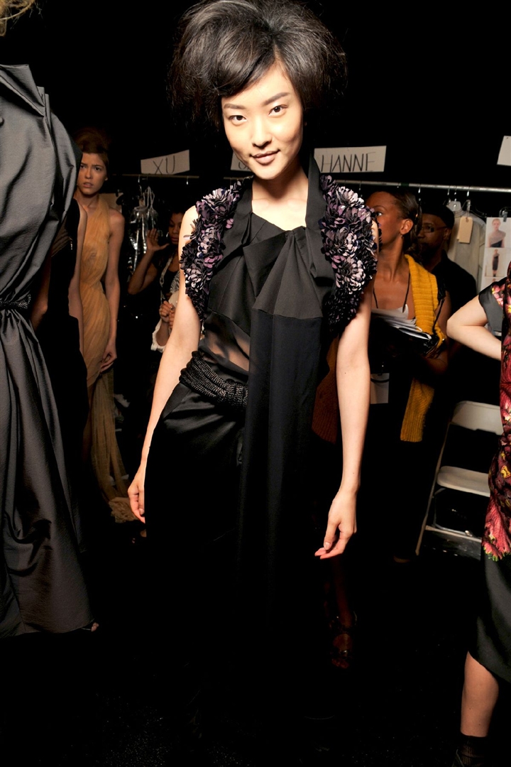 Vera Wang 2011 İlkbahar/Yaz Çekim Arkası