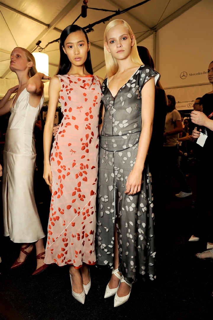 Narciso Rodriguez 2011 İlkbahar/Yaz Çekim Arkası