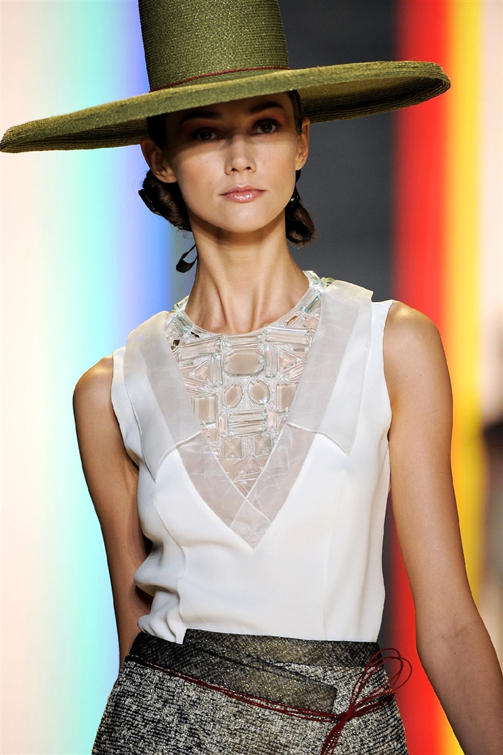 Carolina Herrera 2011 İlkbahar/Yaz Detay