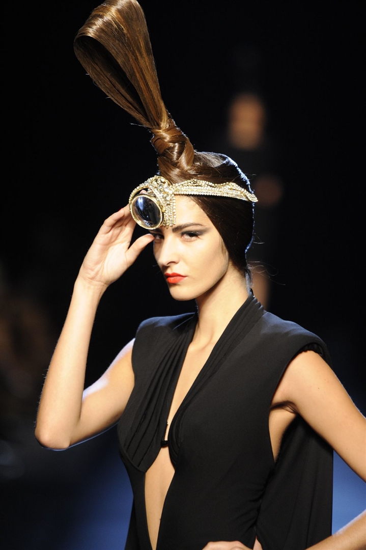 Jean Paul Gaultier 2010 Sonbahar/Kış Couture Detay