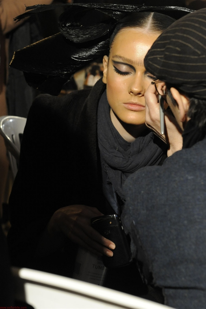 John Galliano 2010-2011 Sonbahar/Kış Güzellik