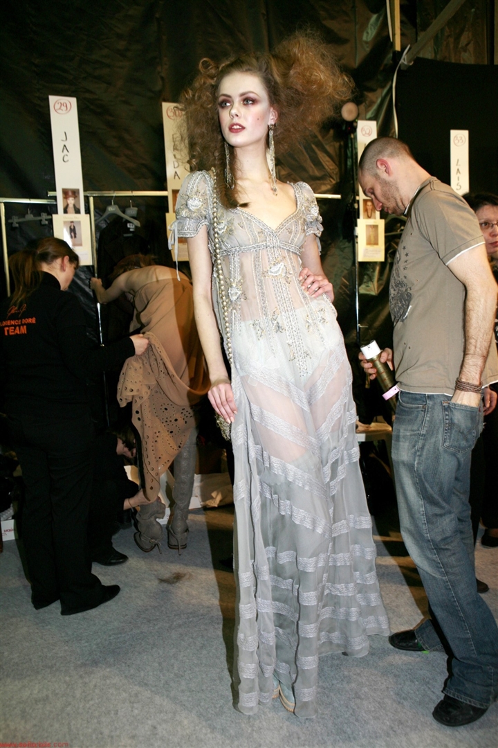 Christian Dior 2010-2011 Sonbahar/Kış Çekim Arkası