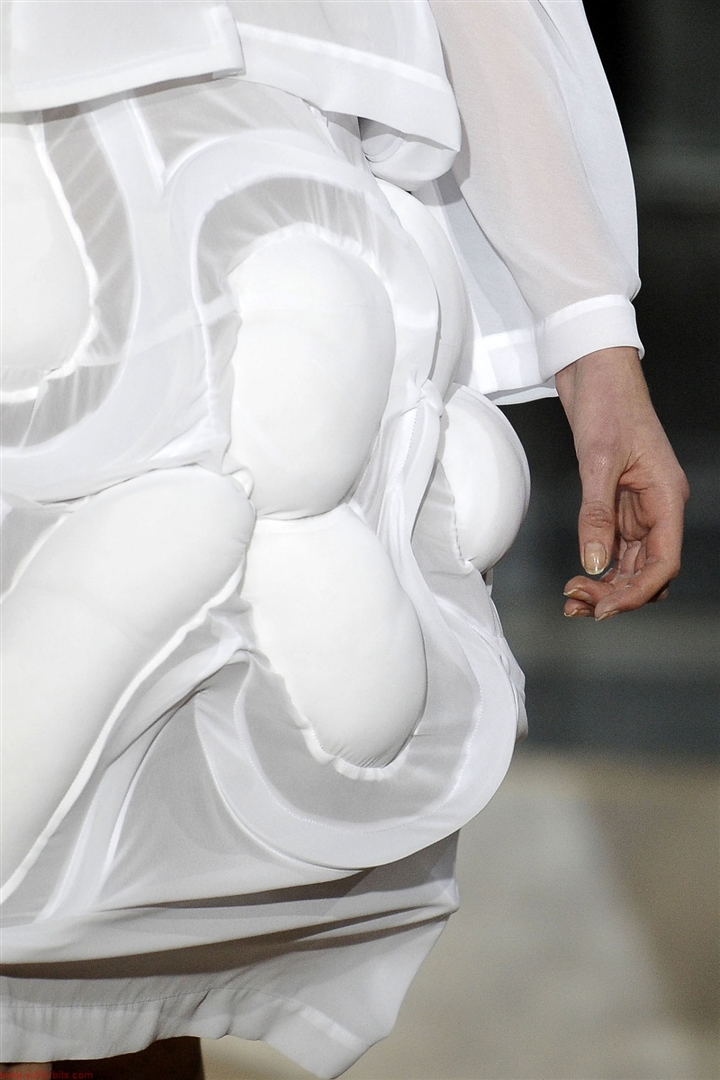 Comme des Garçons  2010-2011 Sonbahar/Kış Detay