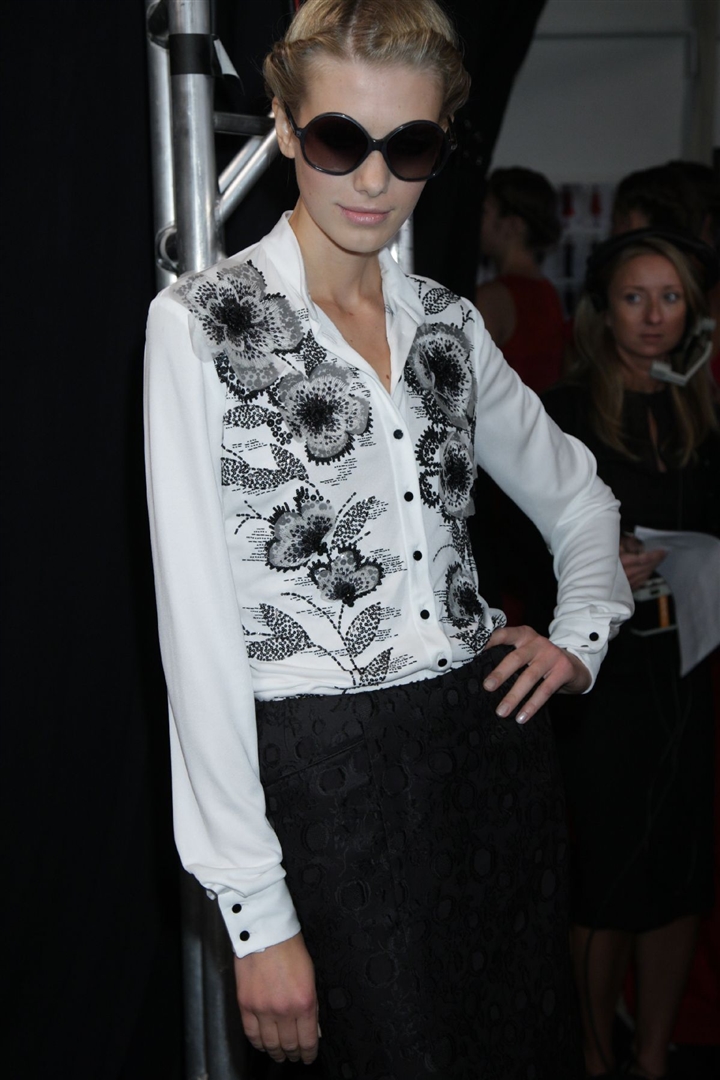 Carolina Herrera 2009 İlkbahar/Yaz Çekim Arkası