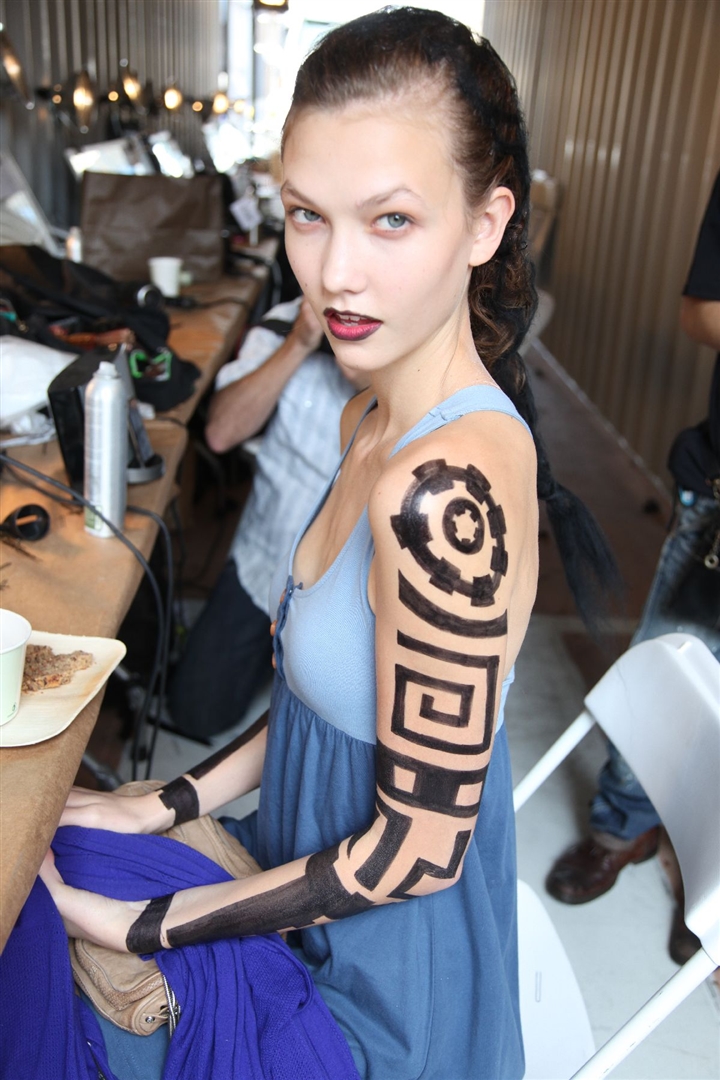 Rodarte 2010 İlkbahar/Yaz Güzellik