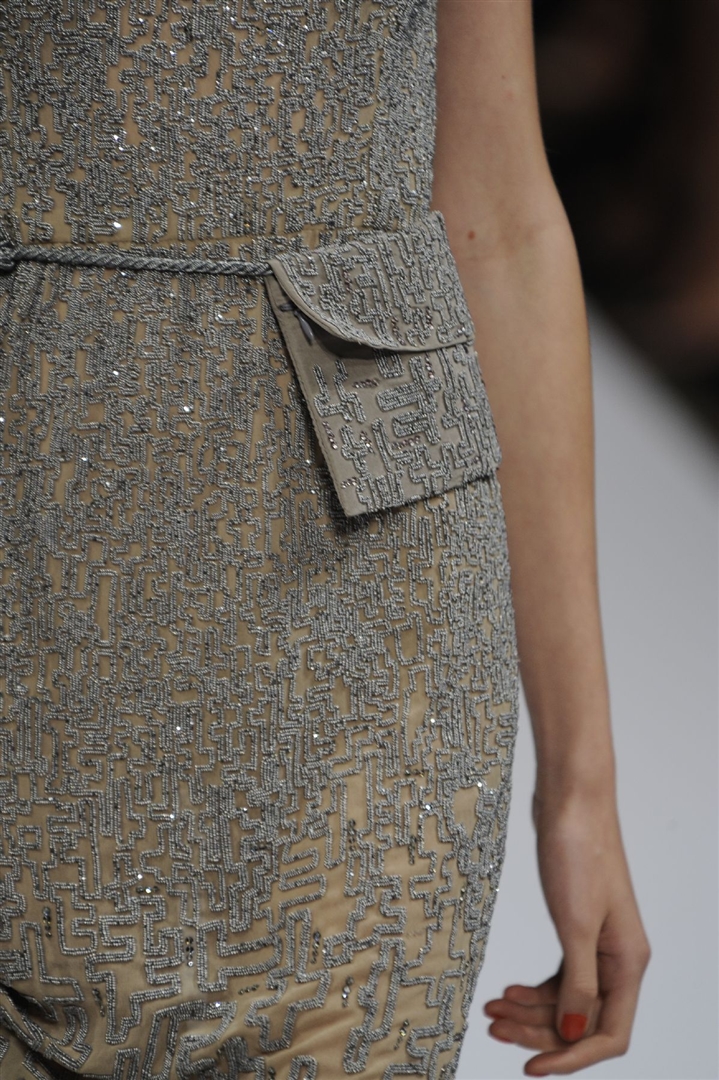 Oscar de la Renta 2010 İlkbahar/Yaz Detay