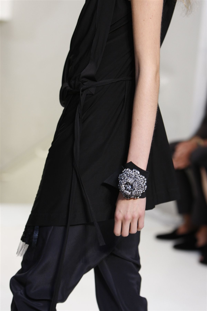 Vera Wang 2010 İlkbahar/Yaz Detay
