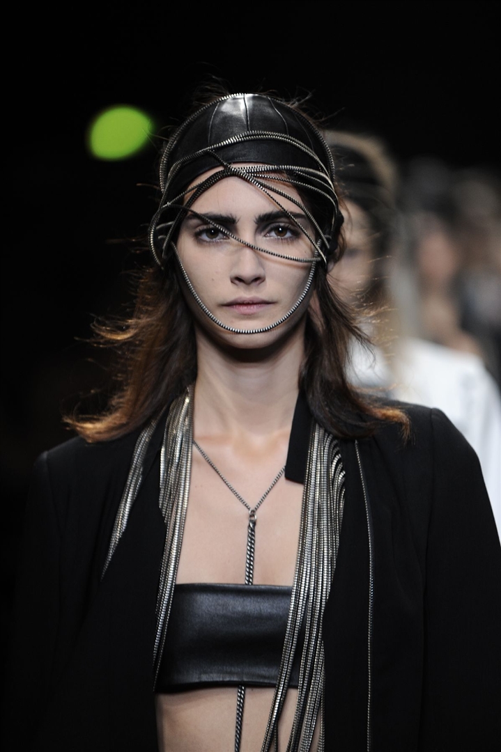 Ann Demeulemeester 2010 İlkbahar/Yaz Detay