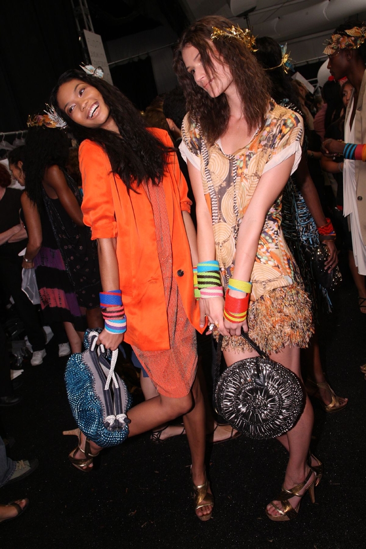Diane von Furstenberg 2010 İlkbahar/Yaz Çekim Arkası