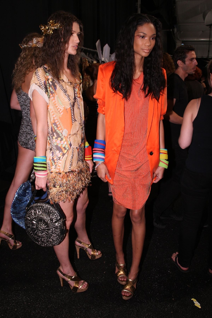 Diane von Furstenberg 2010 İlkbahar/Yaz Çekim Arkası