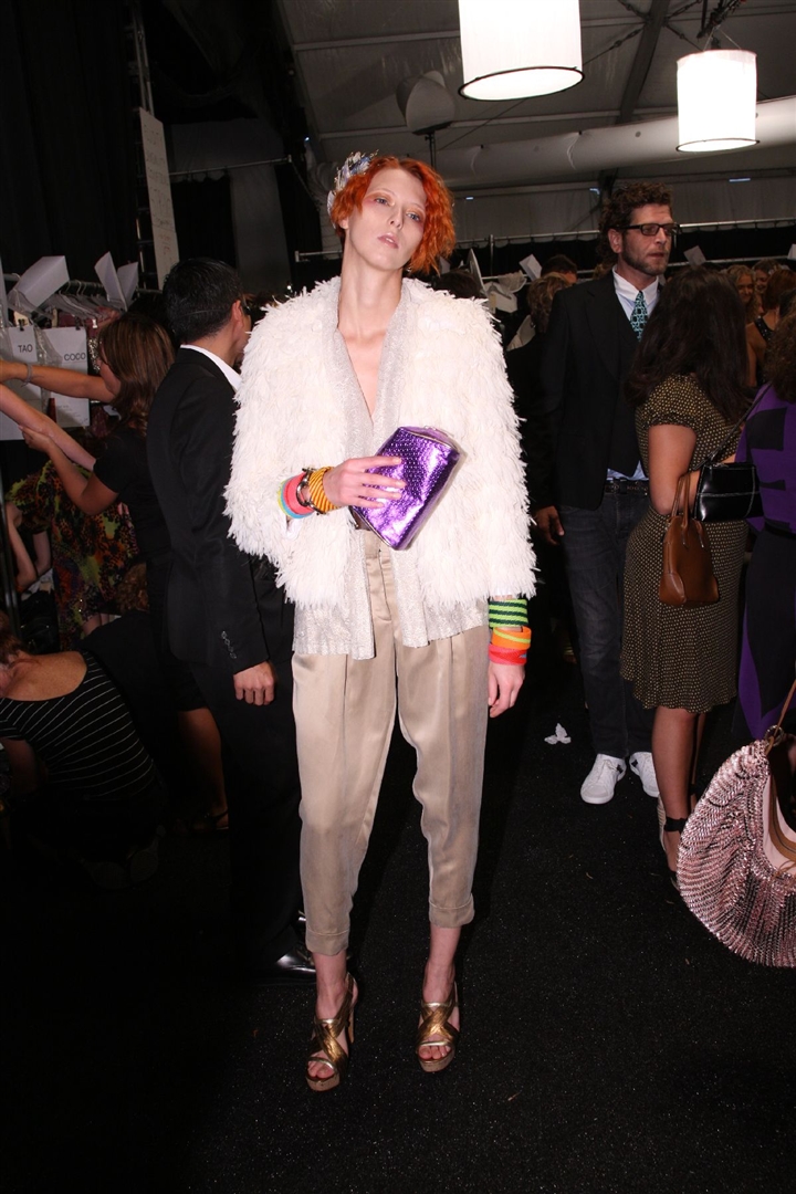 Diane von Furstenberg 2010 İlkbahar/Yaz Çekim Arkası