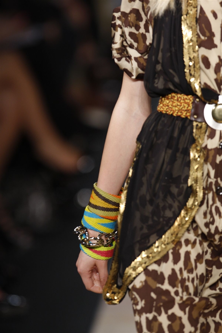 Diane von Furstenberg 2010 İlkbahar/Yaz Detay