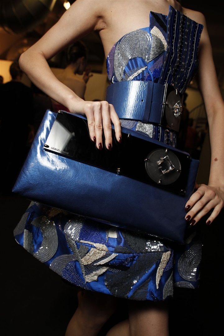 Giorgio Armani 2010 İlkbahar/Yaz Detay