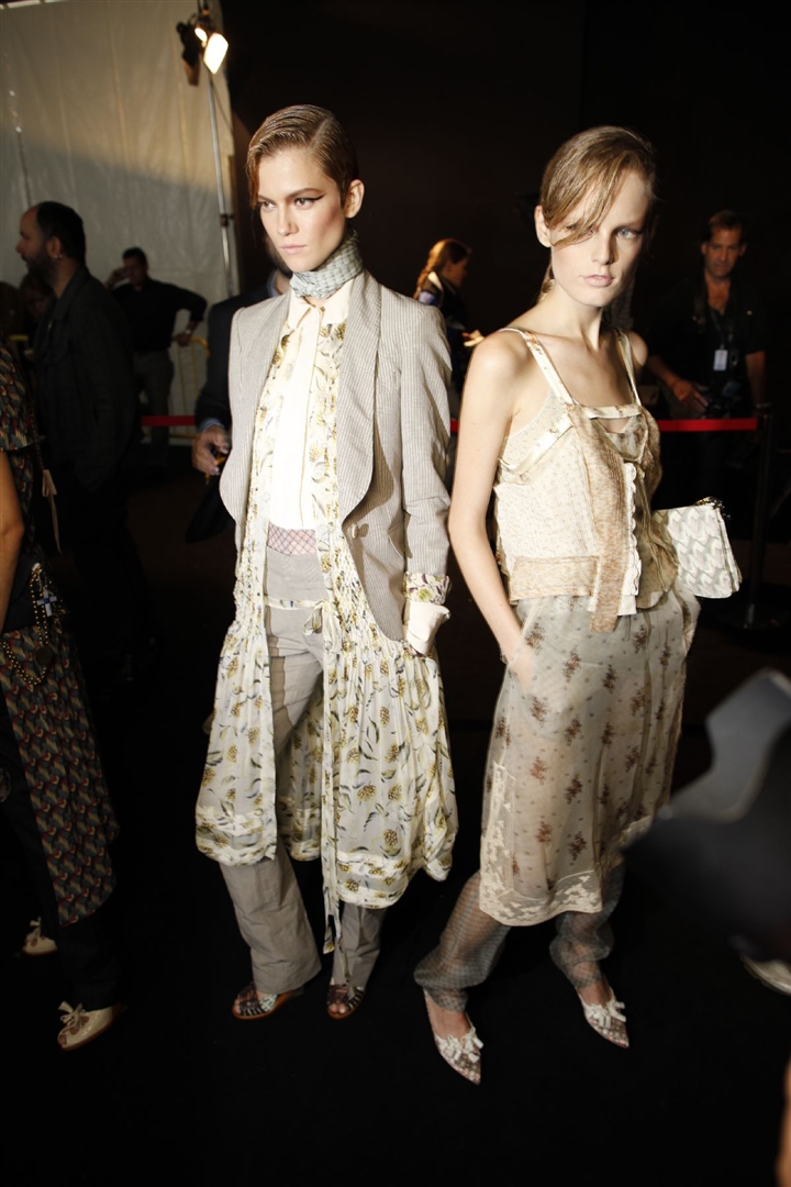 Roberto Cavalli 2010 İlkbahar/Yaz Çekim Arkası