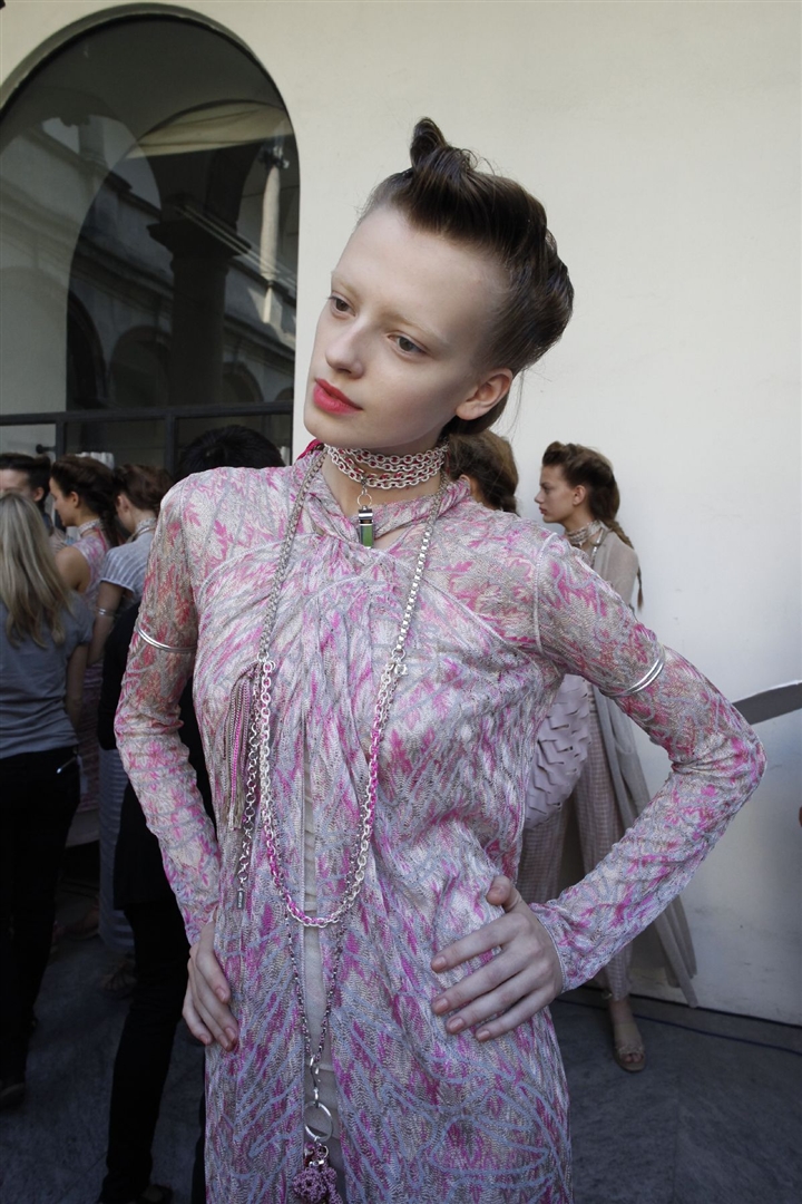 Missoni 2010 İlkbahar/Yaz Çekim Arkası