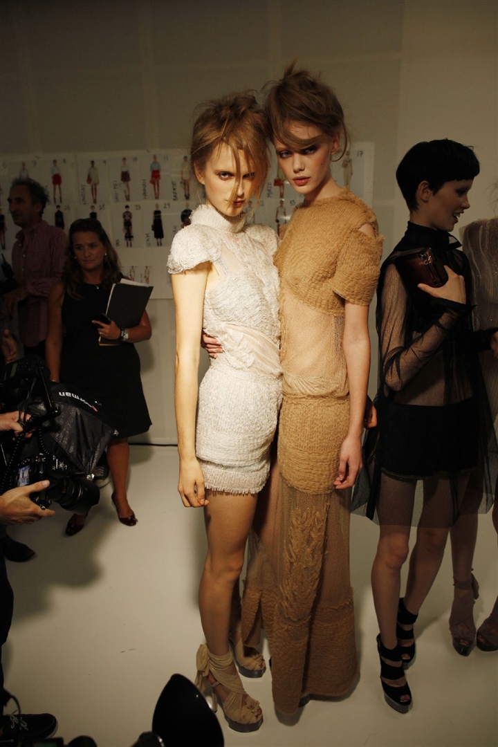 Fendi 2010 İlkbahar/Yaz Çekim Arkası