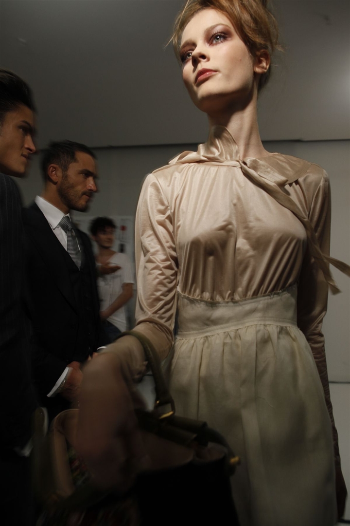 Fendi 2010 İlkbahar/Yaz Çekim Arkası
