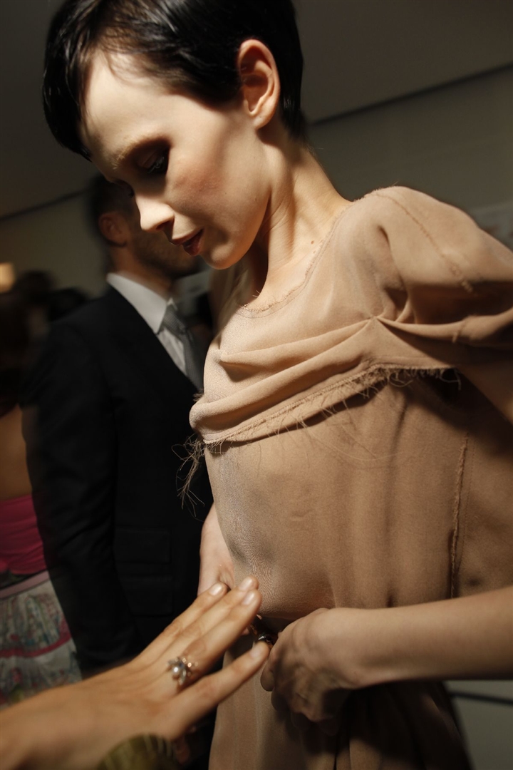 Fendi 2010 İlkbahar/Yaz Çekim Arkası